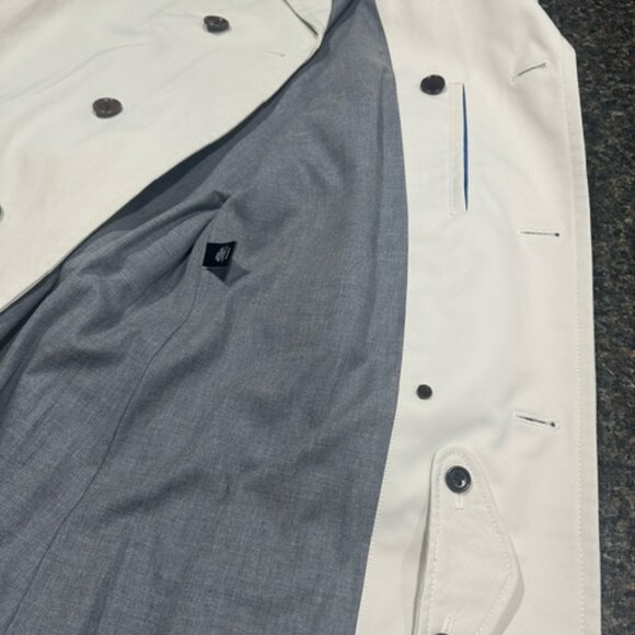 Banana Republic Classic Trench Coat Size Large/Tall - Picture 5 of 9
